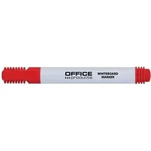 Marķieris baltajām tāfelēm sarkans — office products PBSX1083, sausai dzēšanai, sarkana tinti