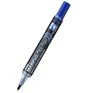 Marķieris ar ota galiņu MWL5SBF — 12 gab., zils, garums 135 mm, diametrs 1,6 cm