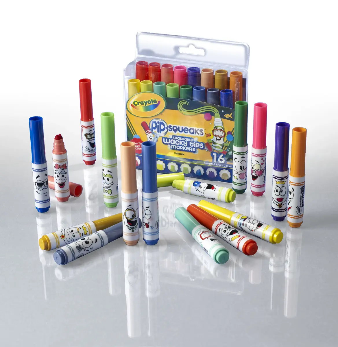 Crayola Pipsqueaks wacky tips — 16 colour markers Photo 3
