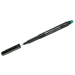 Маркер Faber-Castell Multimark F 1513 черный — тонкий наконечник, перманентный