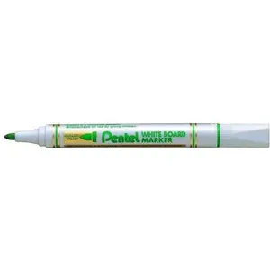 Žļepenes tāfelei (dry-erase) bez zīmola, modelis 42K019D — apaļa galu, zaļa tintes