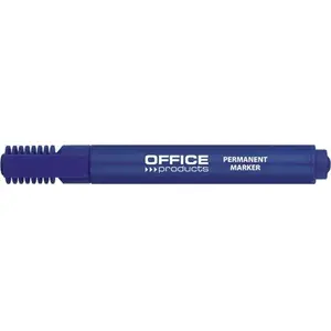 Permanentais marķieris Office Products 1–5 mm slīpais gals, zils