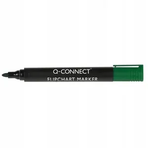 Flīpčarta marķieris Q-Connect KF15400, apaļš gals, zaļš