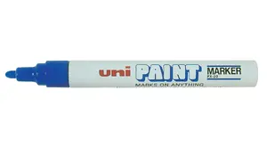 Marķieris uni mitsubishi pencil Uni‑Ball Paint PX‑20, zils, 1 gab.