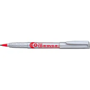 Permanent marker No name NMS51 0.8 mm tip, red ink