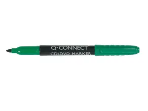 Marķieris Q-Connect KF02303 — pastāvīgais marķieris, melna tinte, smalks uzgaliņš