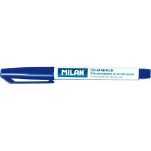 Pastāvīgais marķieris Milan 10 gab. melns, zīmols Milan, modelis S7906346