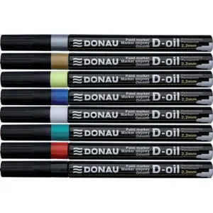 Oil-Based Marker Donau D-oil 2.2 mm, red – Donau marker D-oil 2.2mm