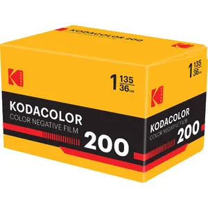 35mm Color Negative Film Kodak Kodacolor 200 — 36 exposures, ISO 200
