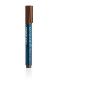Pastāvīgais marķieris Schneider Maxx 133 — brūns, līnijas platums ~4 mm