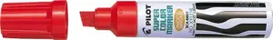 Марķieris PILOT Pilot SCA Red — sarkans, līnijas platums 1–1,25 cm