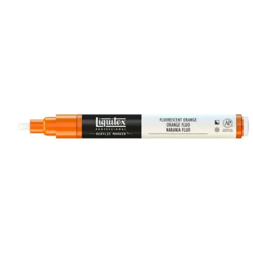 Маркер BABYLISS Liquitex Acryloc оранжевый 2 мм Photo 2
