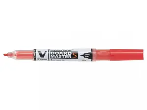 Марķieris PILOT Pilot V Red — sarkana tinte, līnijas platums 0,8–3,5 mm, modelis PILO0628