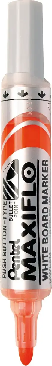 Маркер PENTEL MWL5M-F пулевидный оранжевый Photo 2