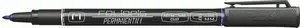Marker pen Rystor Foliopis CD/DVD 1.0 mm blue - for writing on CDs and DVDs