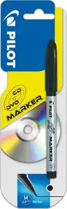 Marker pen PILOT CD Marker black — single piece, permanent ink for CDs and non-porous surfaces