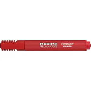 Pastāvīgais marķieris Office Products slīpais 1–5 mm līnija, sarkans