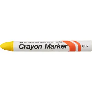 Sakura CRAYON SKGHY3 marķieris — dzeltena vaska krītiņu marķieris, vienpusējs