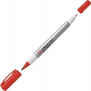 Маркер BRUYNZEEL SAKURA Sakura Identi Pen Dual Marker 19 — красный, двусторонний идентификационный маркер