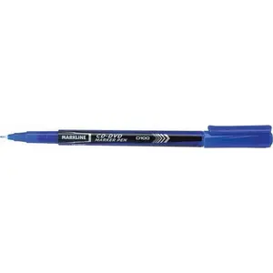 Marķieris Linc Markline MD100BLU — pastāvīgais marķieris CD/DVD, zils
