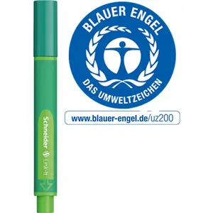 Filcmarķieris Schneider Electric Link-It 1.0 — 1.0 mm galu, mazgājams tinti
