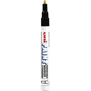 Eļļas bāzes marķieris uni mitsubishi pencil PX21 melns — pastāvīga krāsa, smalks gals