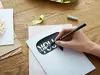 Edding Happy Lettering Set — otu filca pildspalvas, 11 gab. Photo 4