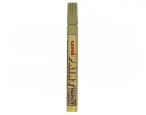 Маркер uni mitsubishi pencil Uni-Ball Paint Uni Marker PX-20 — золотой цвет, ширина штриха 2,2 мм