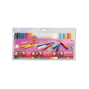 Marķieru komplekts KOH-I-NOOR Standard, Brush un Magic — 30 gab., dažādas krāsas