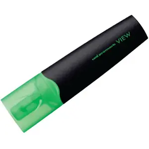 Marker uni mitsubishi pencil Promark USP-200 chisel tip 1.0–3.5 mm Green, 1 pc