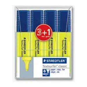 Augšsvītrošanas marķieris Staedtler Textsurfer classic — dzeltena (Staedtler)