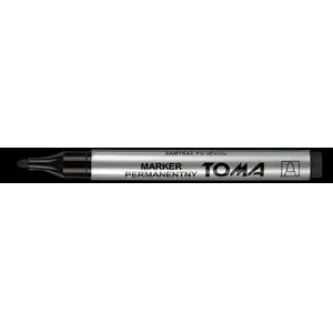 Permanent marker Toma TO-090 (black) — fine point, long-lasting ink, MPN 34849935