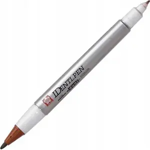 Marķieris BRUYNZEEL SAKURA Sakura Identi Pen Dual Marker 12 Brown — divgalviņu identifikācijas marķieris, brūns