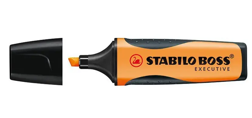 Stabilo Boss Executive marķieris suka/smalks oranžs Photo 2