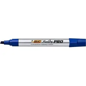 Pastāvīgais marķieris BIC Marking Pro zils — BIC, modelis 964803, pastāvīgā tinte, plāns galu