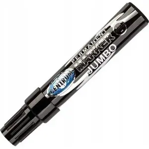 Marker Centrum permanent marker black jumbo chisel tip CE88051