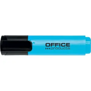 Atzīmētājs Office Products, šķērsgriezuma uzgali 2–5 mm, zils