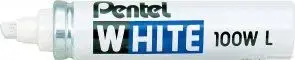 Eļļas marķieris No name White 100w L — eļļas tintes, balts, garš gals