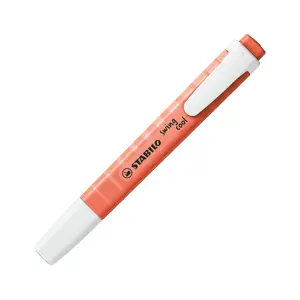 Stabilo swing cool Pastel marker chisel tip Coral — 1 pc, Germany