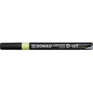 Маркер Donau D-Oil круглый наконечник 2,2 мм, жёлтый