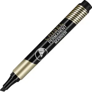 Pastāvīgo marķieru komplekts Easy-Stationery EASY — melns, 24 gab.
