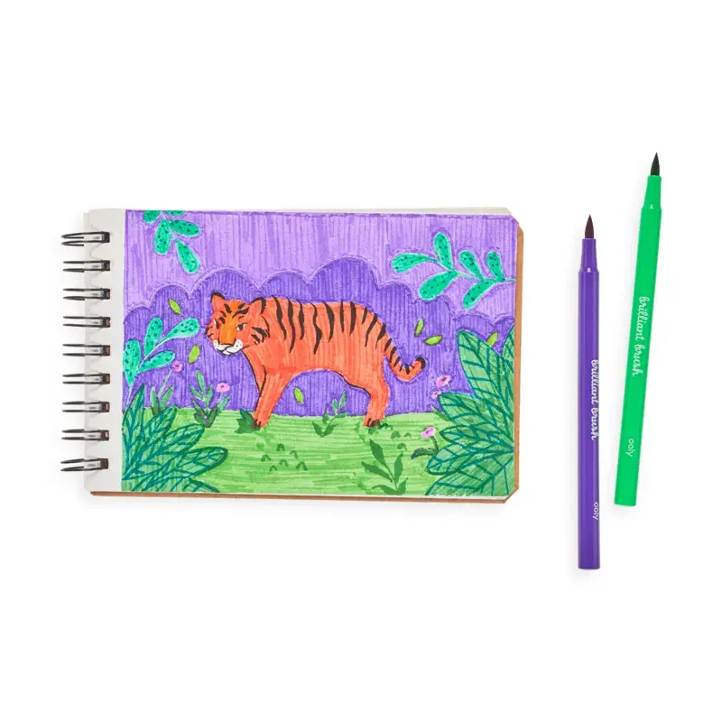 Маркеторы-кисточки Kolorowe Baloniki OOLY Brilliant Brush 12 шт Photo 3