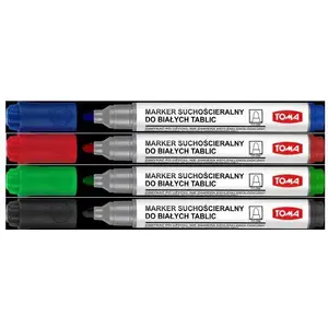 Marker for whiteboards Toma 185192 — dry-erase marker, black ink