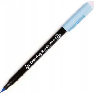 Marķieris BRUYNZEEL SAKURA Sakura Koi Color Brush Marker 237 Light Sky Blue — otu gals, viena krāsa
