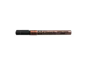 Tintes pildspalva BRUYNZEEL SAKURA Pen-touch Copper — vara krāsa, 1 gab., melns korpuss