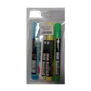 Marker Toma TO-29204 chalk 4.45 mm, 4 colors, refillable tip