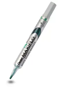 Маркер Pentel MWL5S-D, пулевидный наконечник, зелёный, 1 шт., без PVC/толуола/ксилола