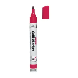 Marķieris HERLITZ 8060121 — alumīnija krāsa, filca gals