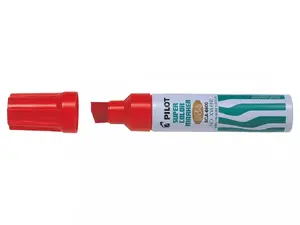 Марķieris PILOT Pilot SCA Red — sarkans tinti, līnijas platums 1–1,25 cm