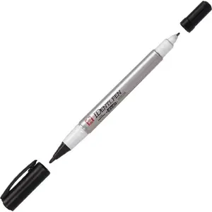 Маркер BRUYNZEEL SAKURA Sakura Identi Pen Dual Marker 49 — чёрный, двухсторонний идентификационный маркер